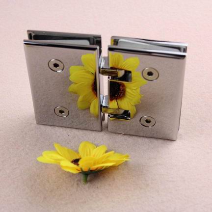 180 degree frameness glass shower door hinge for 6~12 mm tempered glass