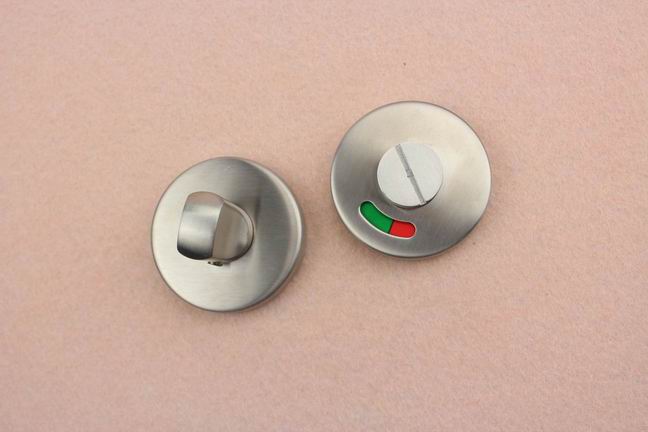 Stainless Steel Toilet Bathroom Indicator Bolt Door lock